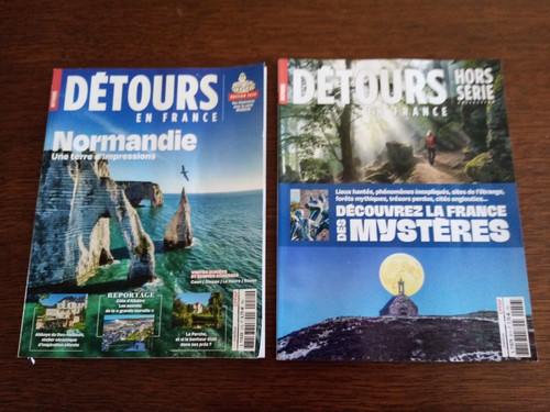Lot magazines detours en - 2,