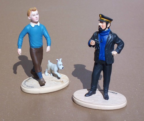 Figurines tintin milou - figurines, haddock