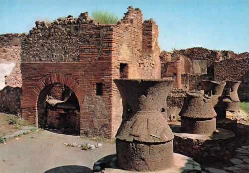 Italie pompei fours moulins - pompei, et