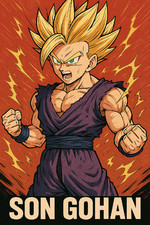 Poster du personnage de dragon