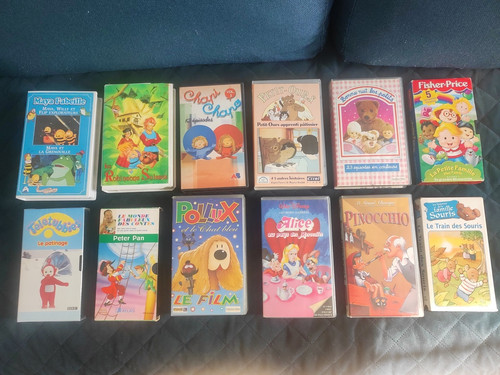 Lot cassettes vhs - lot, de