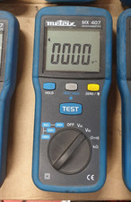 Contrôleur d'isolement, multimètre portatif Metrix MX 407