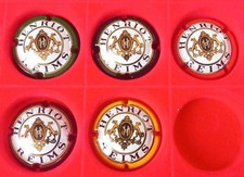 lot of 5 old champagne