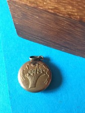 Ancien Charm Pendentif Panier