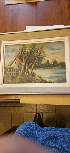 Tableau ancien huile sur - tableau, à