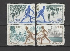 Monaco  N° 1770 à 1773 année 1991 neuf** JO Alberville