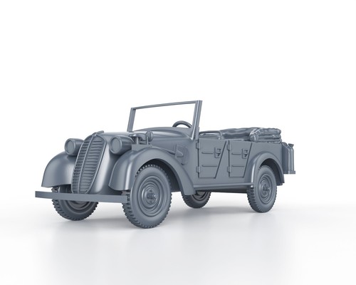 Wwii czech tatra - 57k, tarp