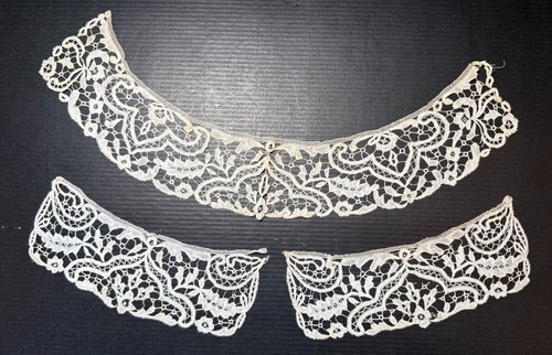 Dentelle ancienne col et - ancienne,