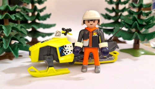 Playmobil moto neige avec - playmobil,