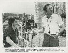 DIRECTOR SYDNEY POLLACK  DUSTIN HOFFMAN TOOTSIE 1982 PHOTO ORIGINAL