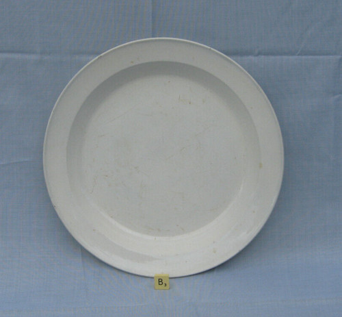 Plat faïence fine - , empire