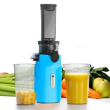 Ginnie Extracteur de Jus - Slow Juicer Pression Douce 60 Tours Presse à froid...