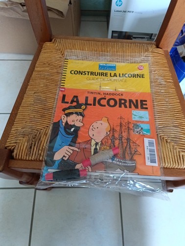 Tintin licorne maquette - la,