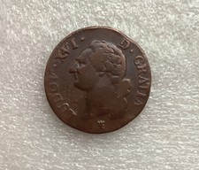  Louis XVI - sol 1778 I Limoges - rare, petit tirage .