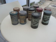 10 rouleaux cylindres phonogrammes anciens.