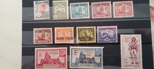 Timbres indochine kouang - /,