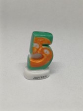 (O) Fève Les Chiffres Planètes - 2004 - " 5 " Jupiter