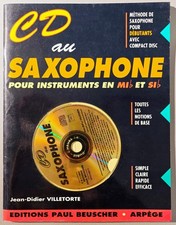 Méthode De Saxophone : CD au saxophone