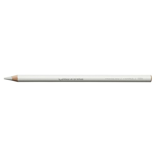 Crayon pastel blanc - blanc,