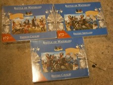 LOT MAQUETTE ACCURATE FIGURINES NAPOLEON BRITISH / FRENCH WATERLOO  IMEX - 1/72
