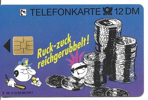 Rare carte telephonique - /,