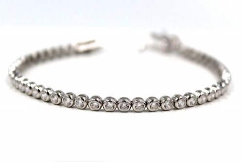 Bracelet tennis zircon - bracelet,