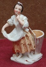 magnifique ancienne porcelaine allemagne XIX EME sèvres saxe Meissen signé M A