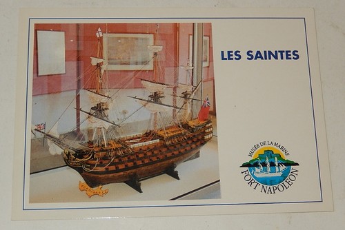 Carte postale les - carte, saintes