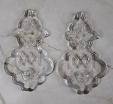 2 pampilles en cristal lustre