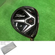 Titleist 915 F 3w 15 Degree