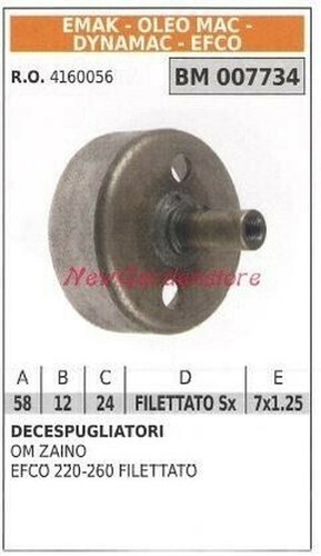 Cloche embrayage emak - d'embrayage,