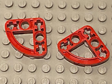 2 x LEGO TECHNIC Red Beam ref