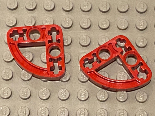 Lego technic red beam ref - 2, x