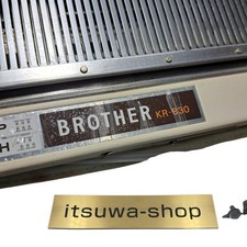 Machine à tricoter Brother KR-830 Ribber Attachment for Chec