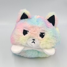Peluche reversible chat