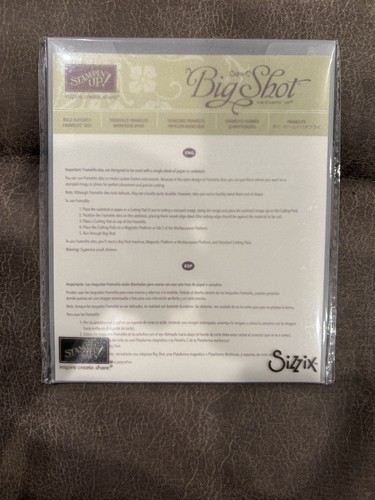 Stampin sizzix big shot - sizzix,