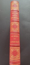 Jules Verne Les Enfants Du Capitaine Grant , Éditions Hetzel, reliure Harpons BE