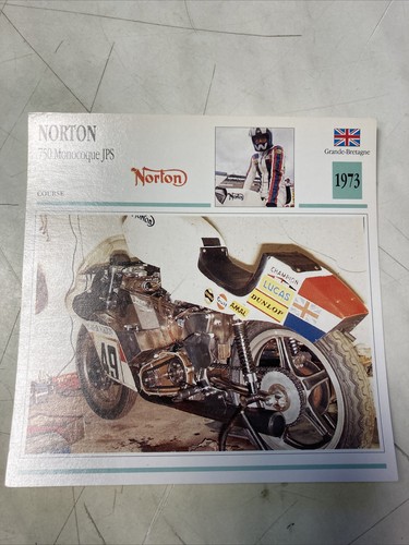 Norton 750 moncoque jps 1973 - norton,