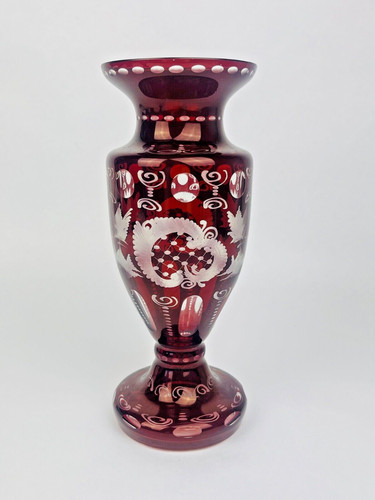 Vase cristal bohème - vase, en