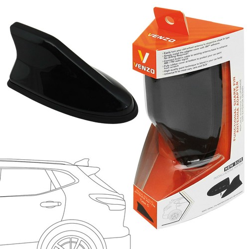 Antenne shark noire auto radio - shark,