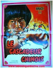 LE CASCADEUR CHINOIS Affiche Cinéma / Movie Poster BRUCE LI Ho Chung Tao