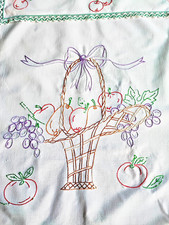 Linge ancien cache torchon