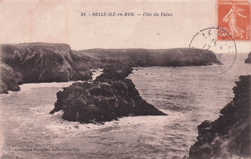 Belle ile mer cote - ile, du