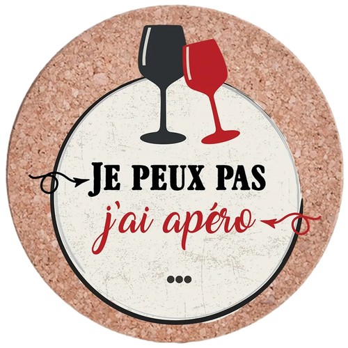 Sous plat apéro rond - sous, j'ai