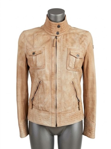 Veste cuir mouton - en,