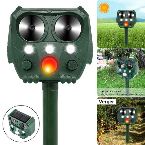 Répulsif ultrason solaire - ultrason,