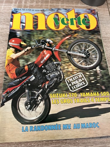 Moto verte yamaha xt - ,