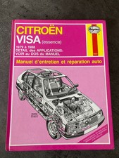 RTA revue technique HAYNES CITROEN VISA  essence dont GTI cabriolet F55