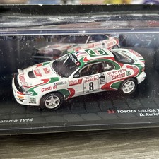 Miniature Altaya Ixo 1/43 Toyota Celica Turbo 4WD Rallye Sanremo 1994 Auriol