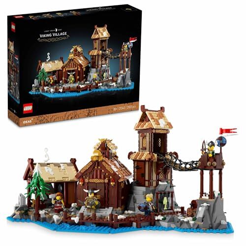 Lego ideas viking village - lego,